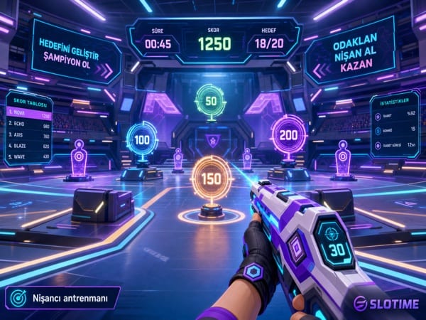 Slotime FPS Oyun Sahnesi — Takım Karşılaşması