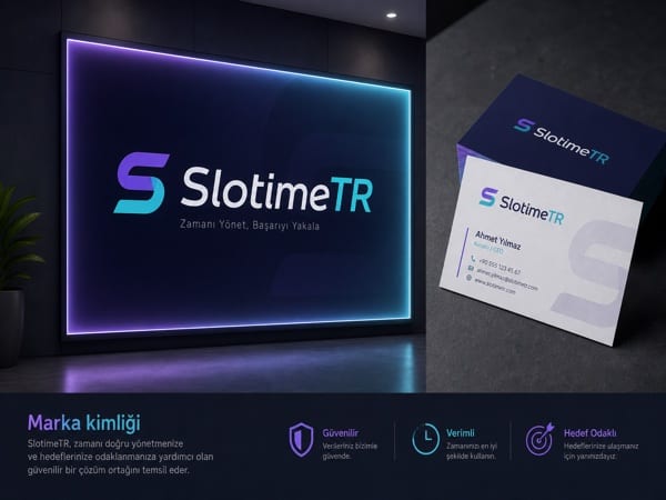 Slotime Marka Logo Tanıtım Görseli
