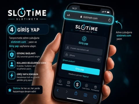 Slotime Mobil Giriş — Akıllı Telefon Tarayıcısından Erişim